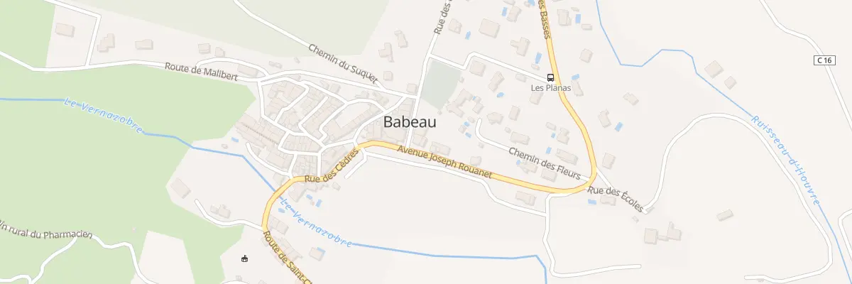 Plan du 5030 Babeau à Babeau-Bouldoux