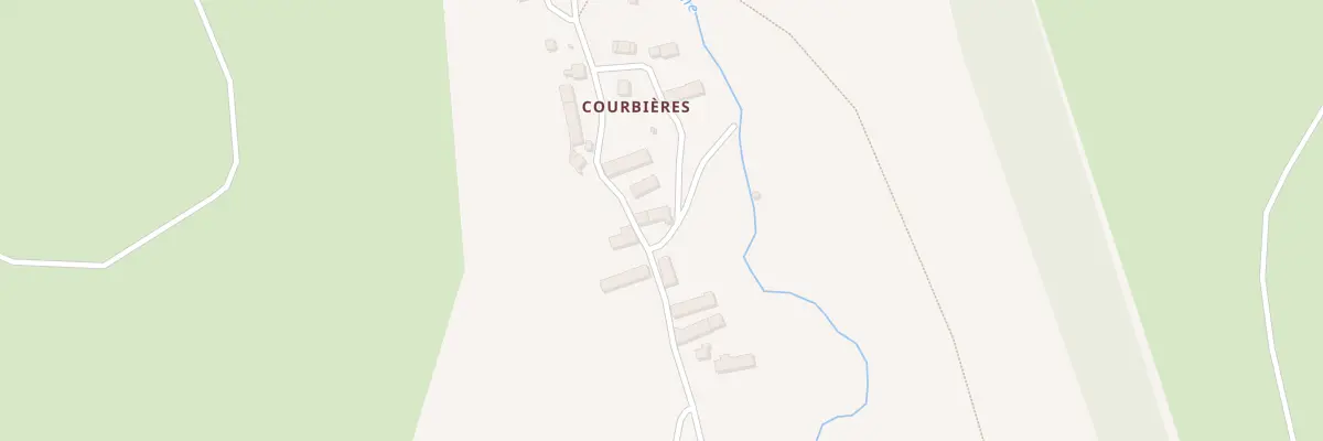 Plan du 5069 Courbieres à Pradiers