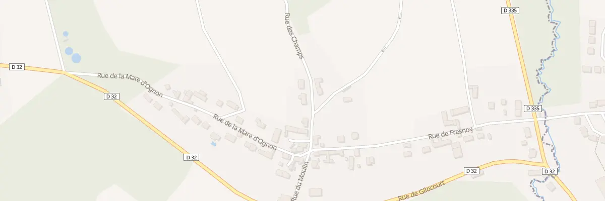 Plan du 2 Rue des Champs à Morienval
