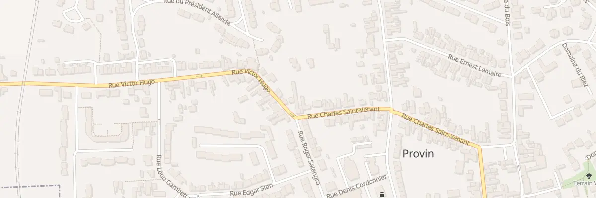 Plan du 58 Rue Charles Saint-Venant à Provin