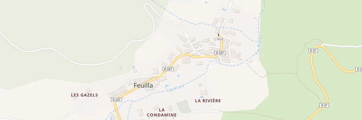 Plan du 71 Le Village à Feuilla