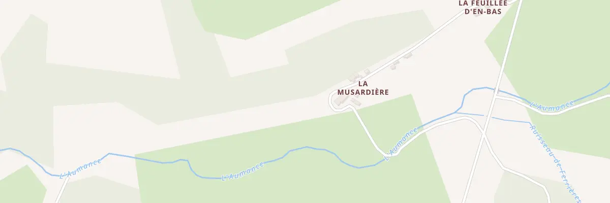 Plan du 1 La Musardière à Murat