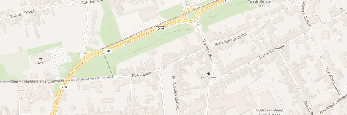 Plan du 21 Rue Voltaire à Billy-Montigny