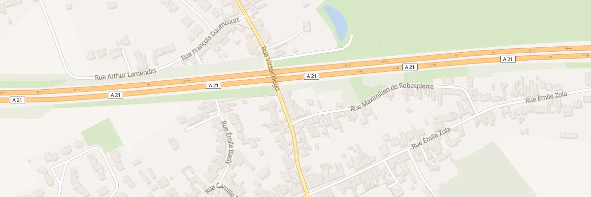 Plan du 26 Rue Victor Hugo à Fouquières-lès-Lens