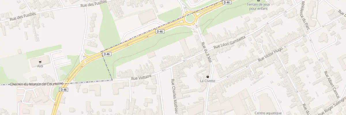 Plan du 19 Rue Voltaire à Billy-Montigny