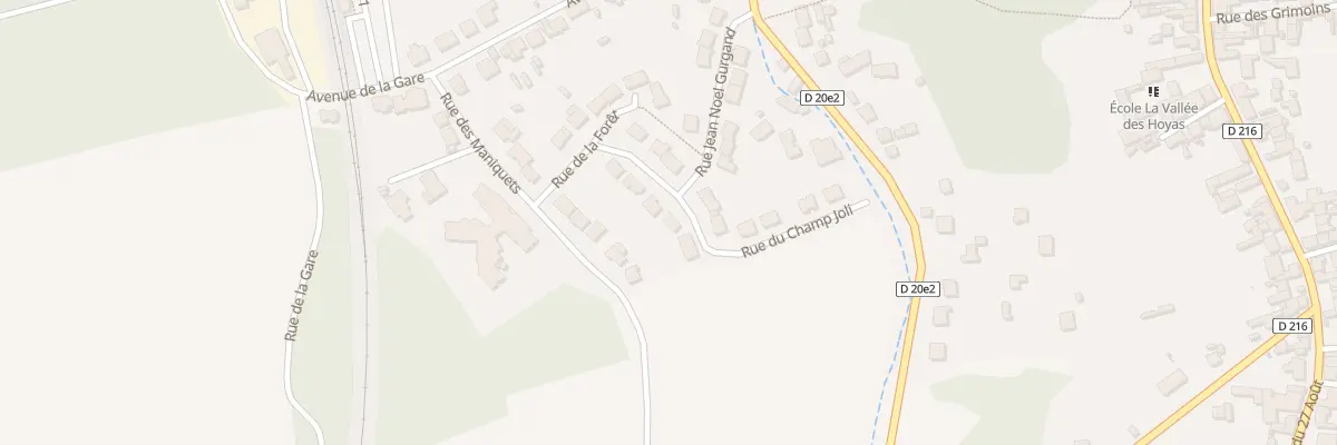 Plan du 8 Rue de la Forêt à Mortcerf