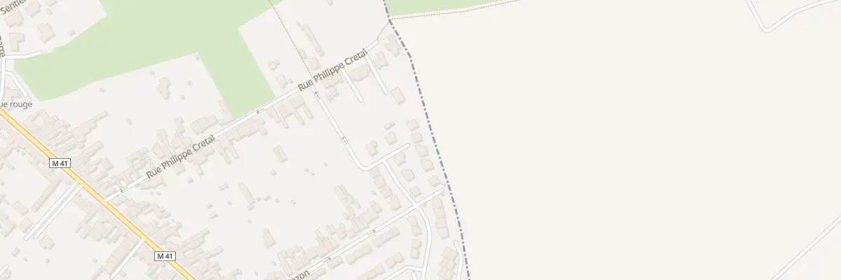 Plan du 13 Rue Louise Michel à Sainghin-en-Weppes