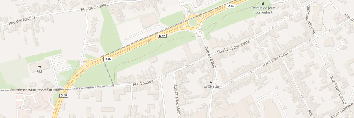 Plan du 17 Rue Voltaire à Billy-Montigny