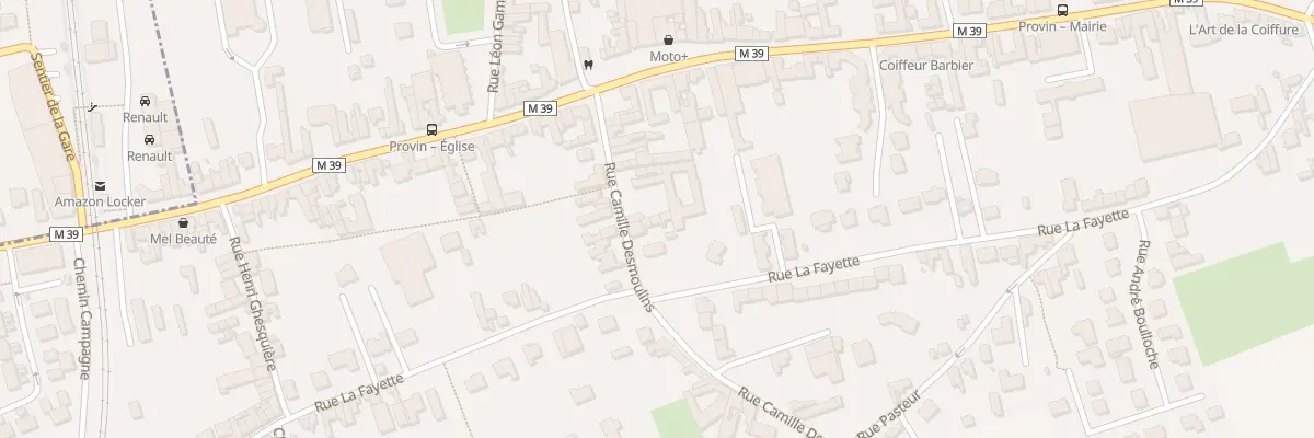 Plan du 19 Rue Camille Desmoulins à Provin