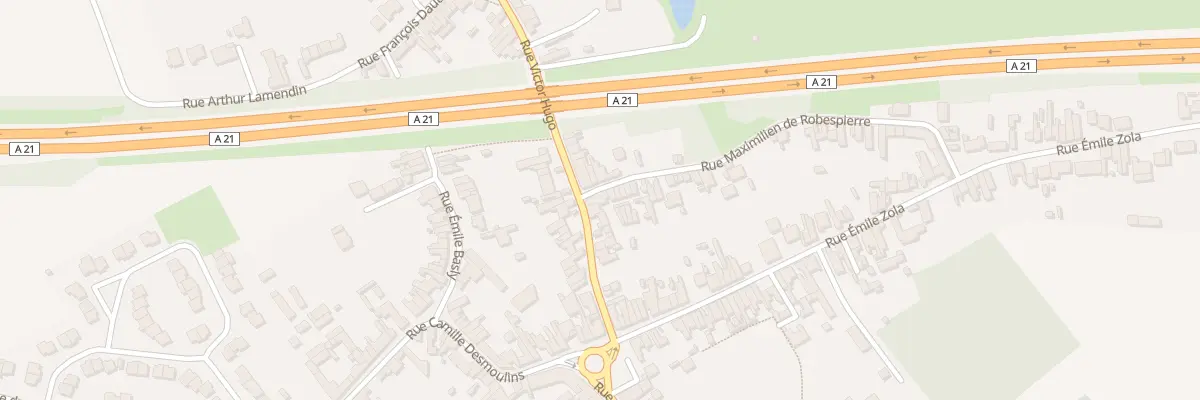 Plan du 20 Rue Victor Hugo à Fouquières-lès-Lens