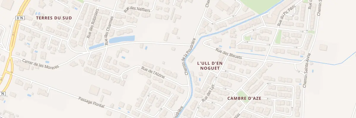 Plan du 34 Che de la Poudriere à Pia