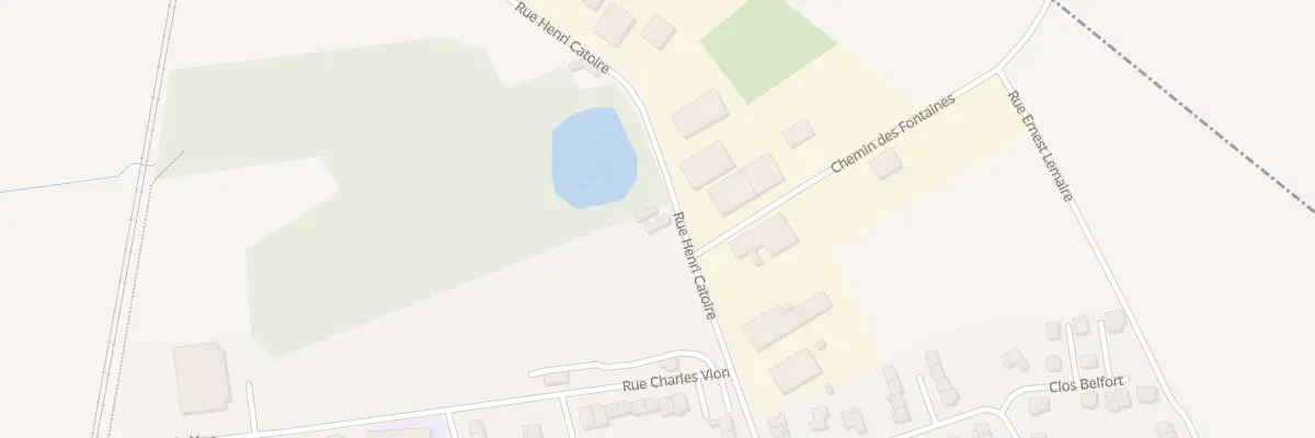 Plan du 47 Rue Catoire à Provin