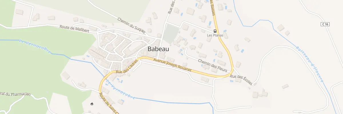 Plan du 5148 Babeau à Babeau-Bouldoux