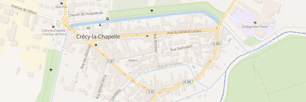Plan du 15 Rue Deshuilliers à Crécy-la-Chapelle
