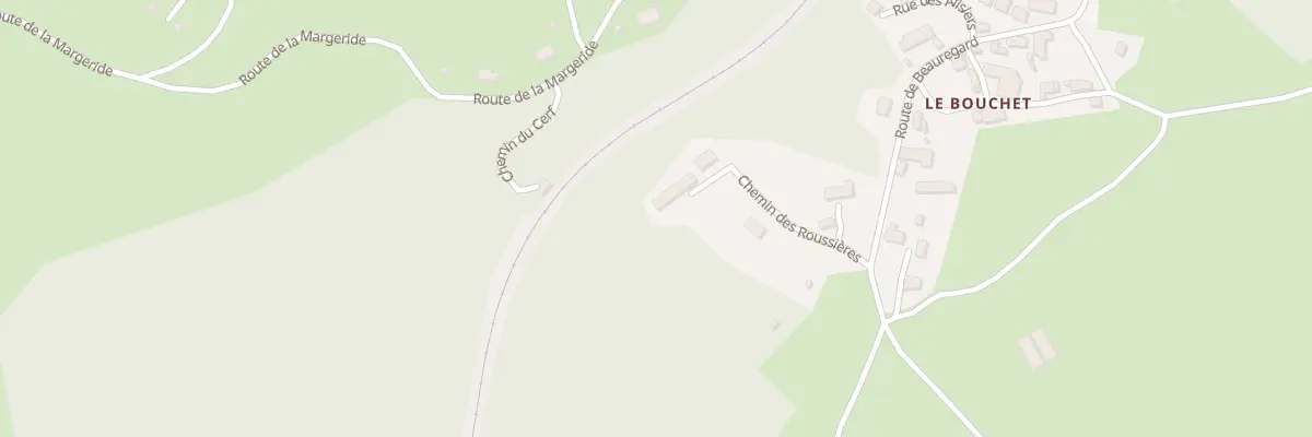 Plan du 8 Chem des Roussieres - Bouchet à Saint-Ours