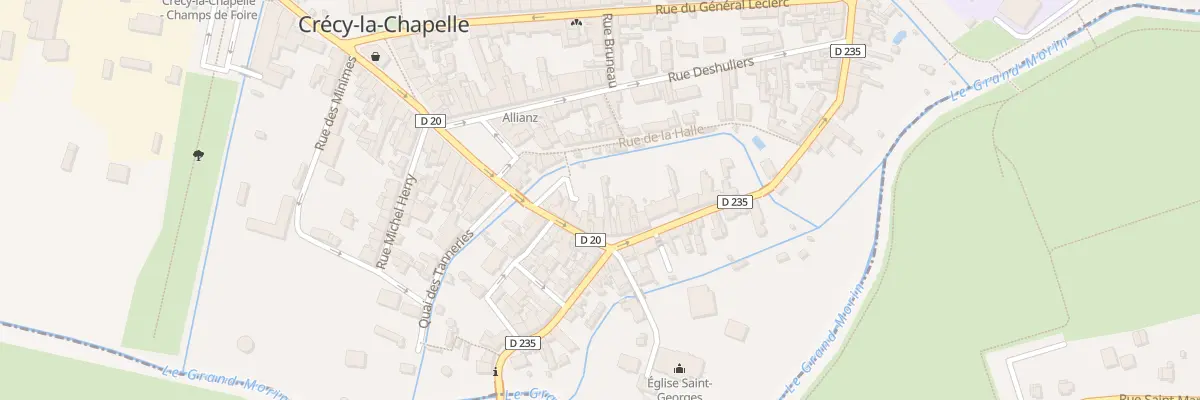 Plan du 3 Pl Camus à Crécy-la-Chapelle