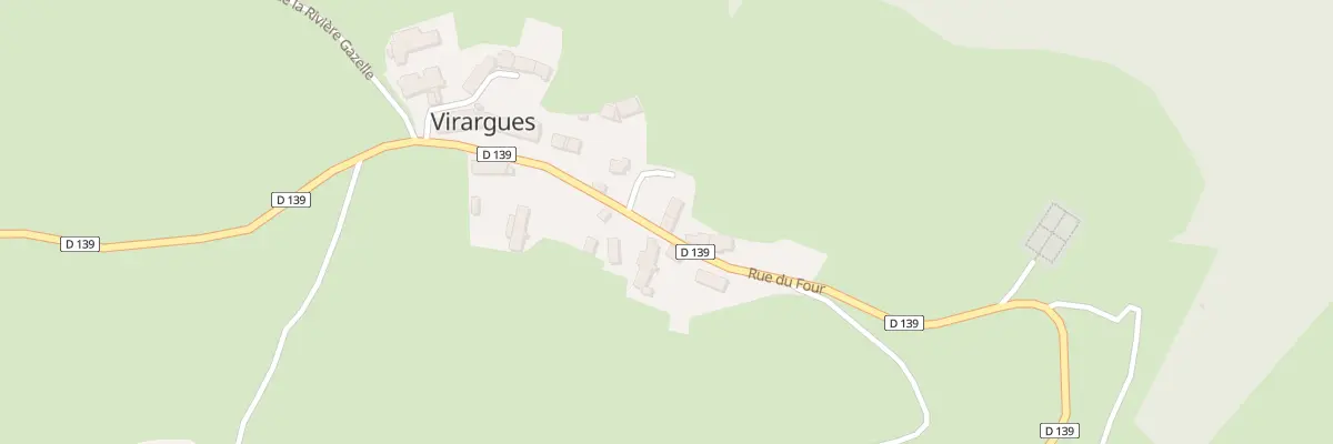 Plan du 6013 Le Bourg à Virargues