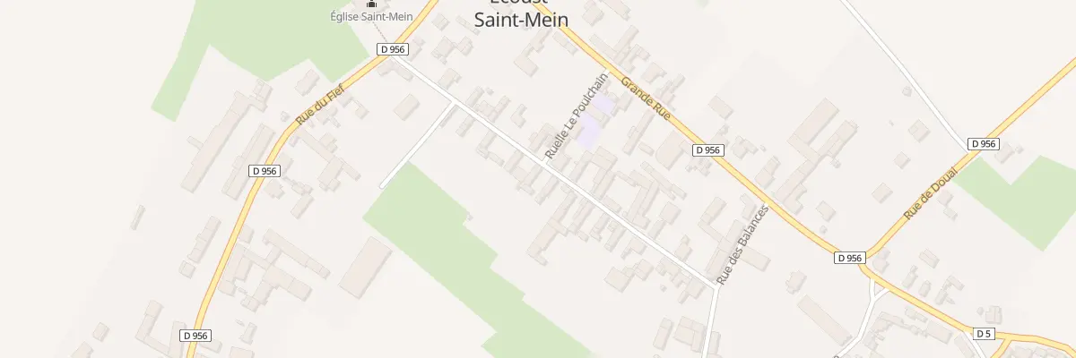 Plan du 8 Rue Ruellette à Écoust-Saint-Mein
