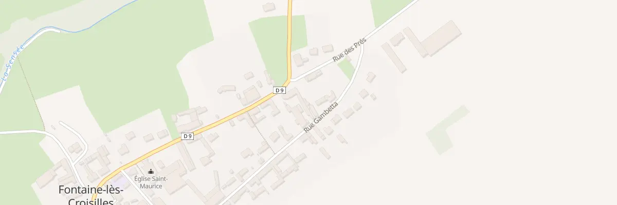 Plan du 17 Rue Gambetta à Fontaine-lès-Croisilles