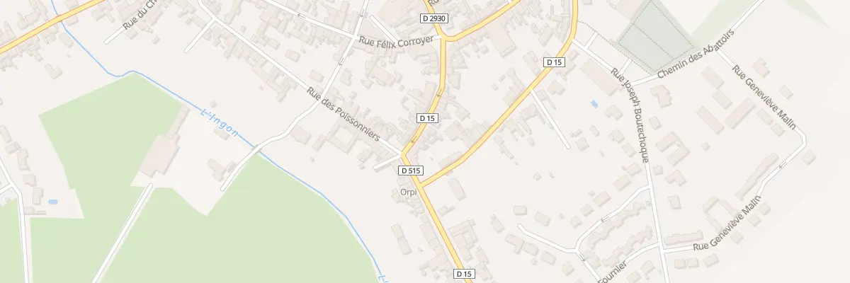Plan du 21 Rue du Hocquet à Nesle