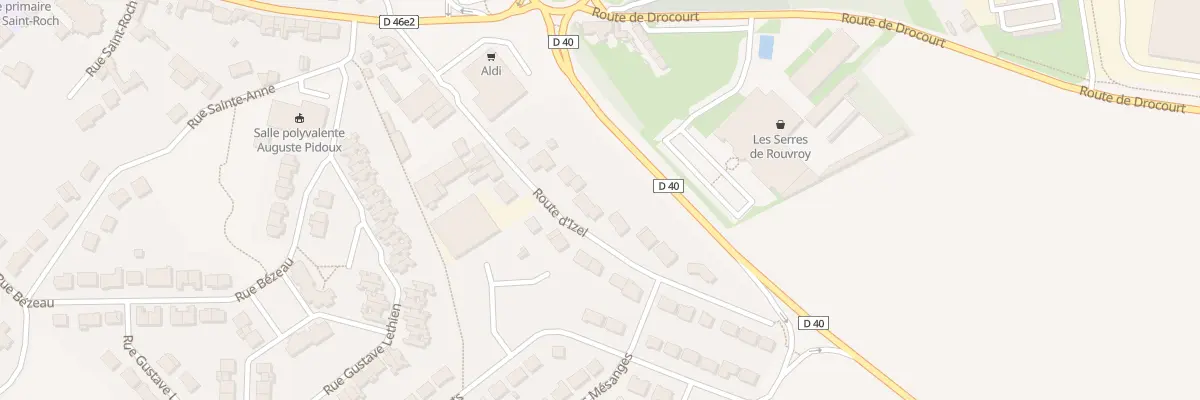 Plan du 12 Rue d’Izel à Rouvroy