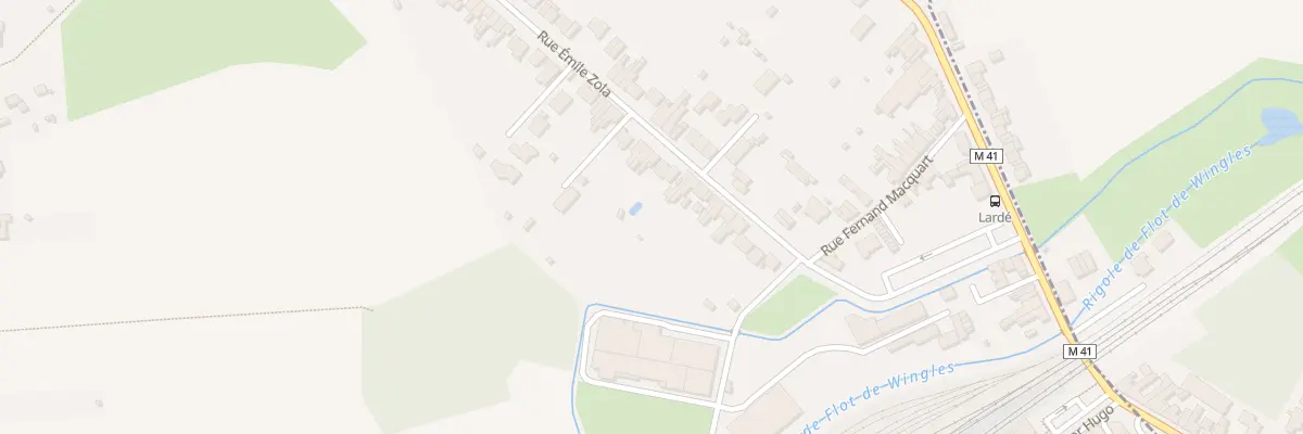 Plan du 739 Rue Émile Zola à Sainghin-en-Weppes