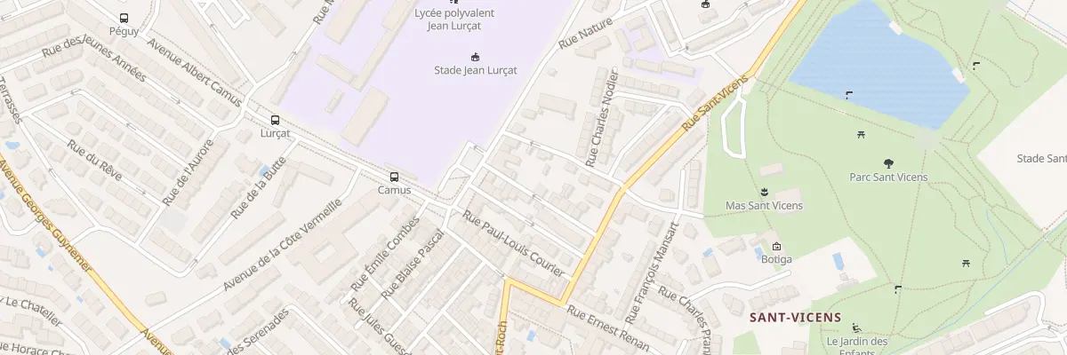 Plan du 5 Rue Ledru Rollin à Perpignan