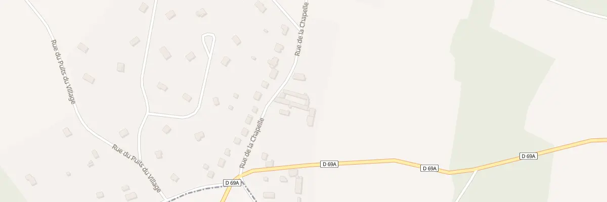 Plan du 8 Rue de la Chapelle à Villebéon