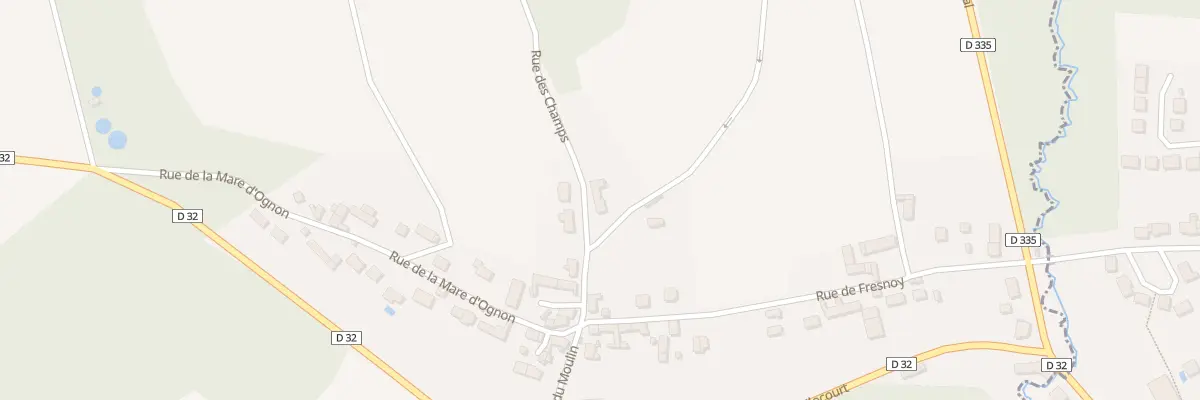 Plan du 11 Rue du Château à Morienval
