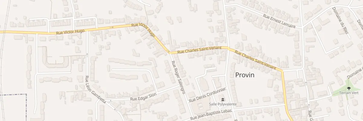 Plan du 5 Rue Roger Salengro à Provin