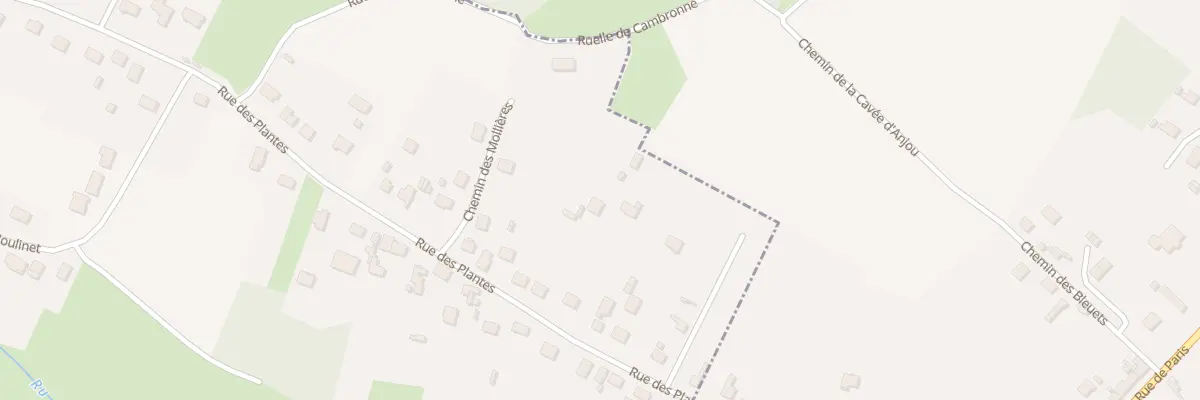 Plan du 335 Rue des Plantes à Cambronne-lès-Ribécourt