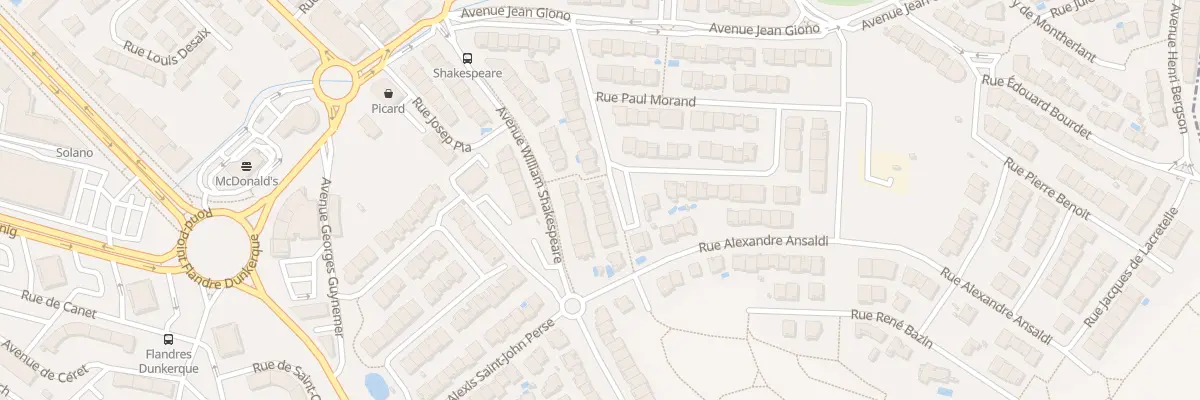 Plan du 28 Rue Roger Martin-du-Gard à Perpignan