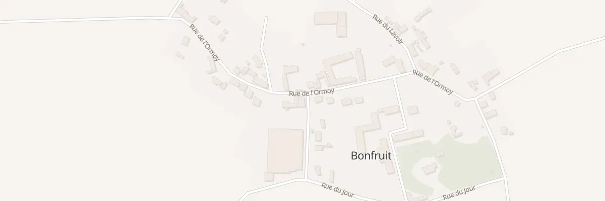 Plan du 1 Rue du Jour à Aubepierre-Ozouer-le-Repos