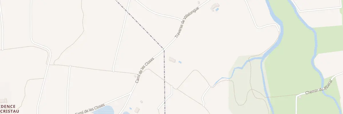 Plan du 626 El Riberal à Saint-Génis-des-Fontaines