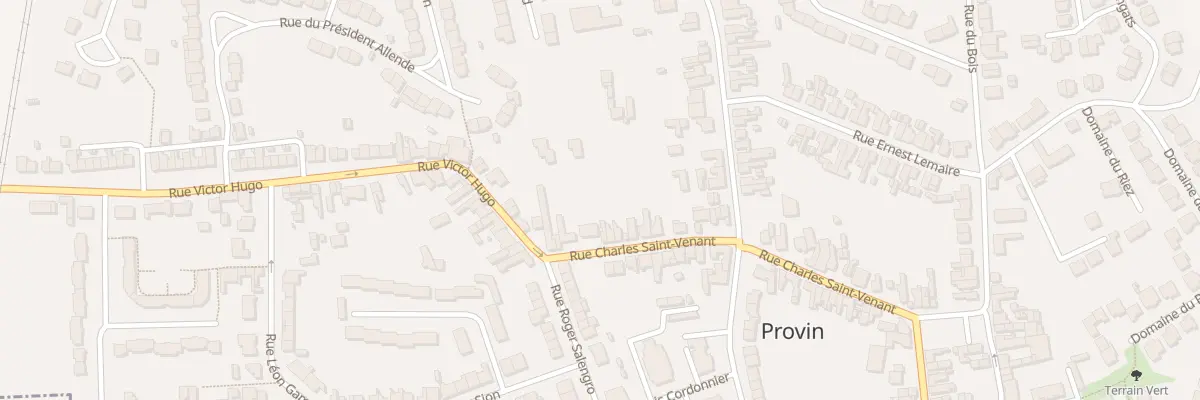 Plan du 54 Rue Charles Saint-Venant à Provin