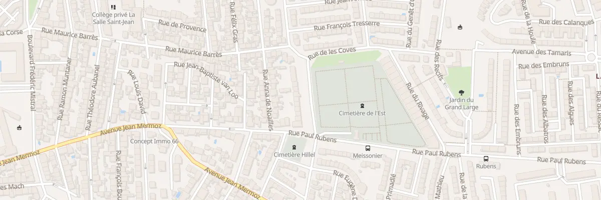 Plan du 9 Rue Aristide Maillol à Perpignan