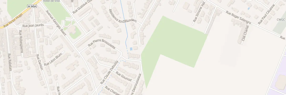 Plan du 85 Rue du Résolu à Houplines