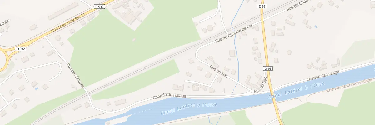 Plan du 243 Rue du Bac à Cambronne-lès-Ribécourt