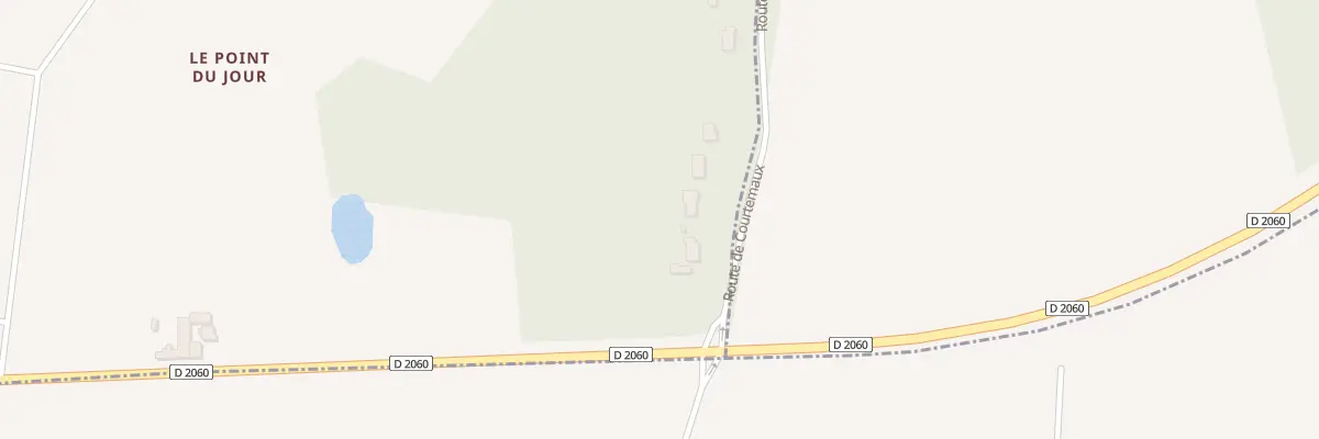 Plan du 3 Rte de Courtemaux à Thorailles