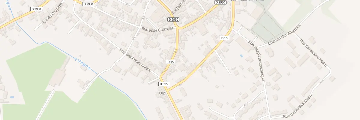Plan du 9 Rue du Hocquet à Nesle