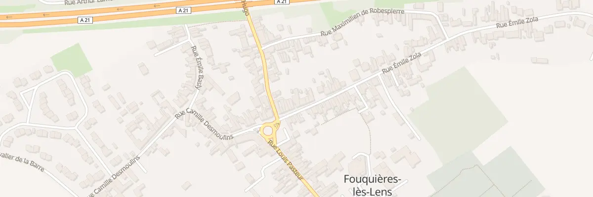 Plan du 15 Rue Emile Zola à Fouquières-lès-Lens