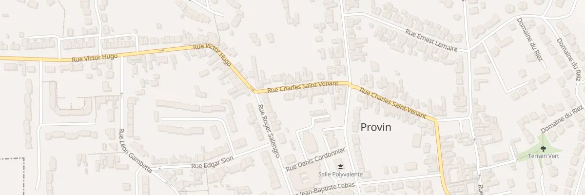 Plan du 45 Rue Charles Saint-Venant à Provin