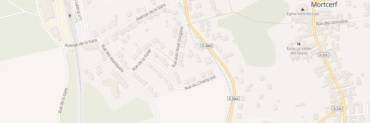 Plan du 9 Rue Jean Noel Gurgand à Mortcerf
