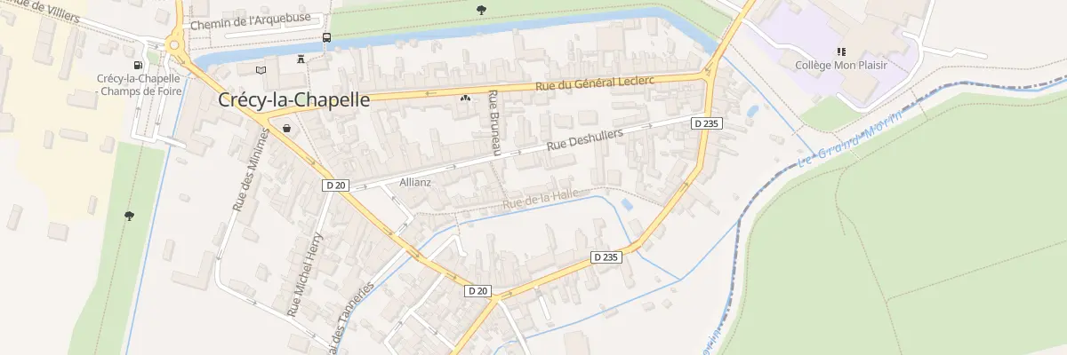 Plan du 14T Rue Deshuilliers à Crécy-la-Chapelle