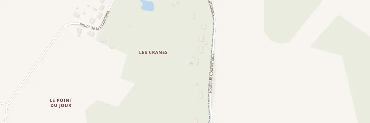 Plan du 5002C Les Cranes à Thorailles