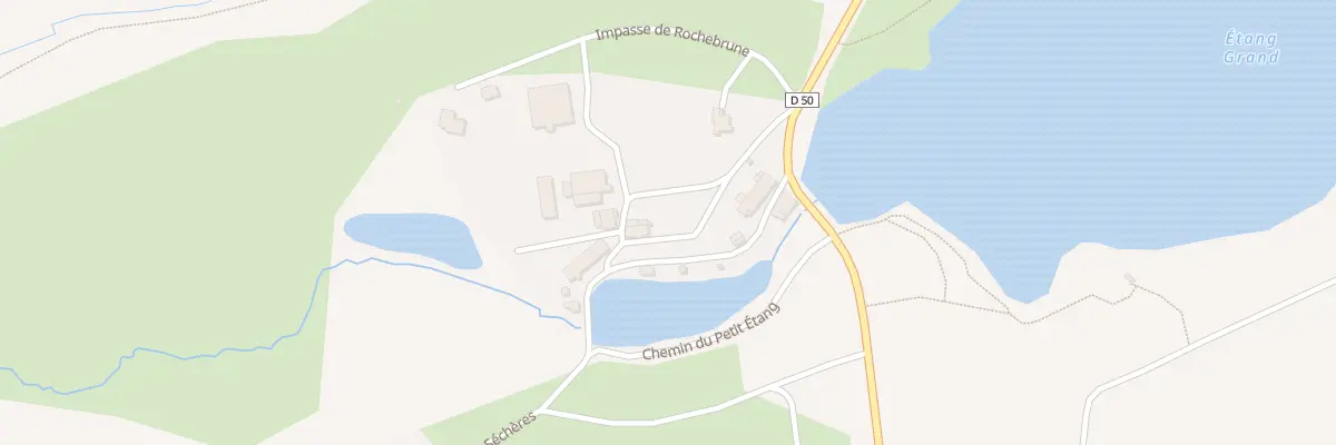 Plan du 5064A Roche Brune à Pulvérières