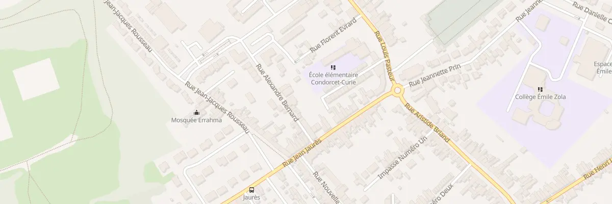 Plan du 2B Rue Alexandre Bernard à Fouquières-lès-Lens