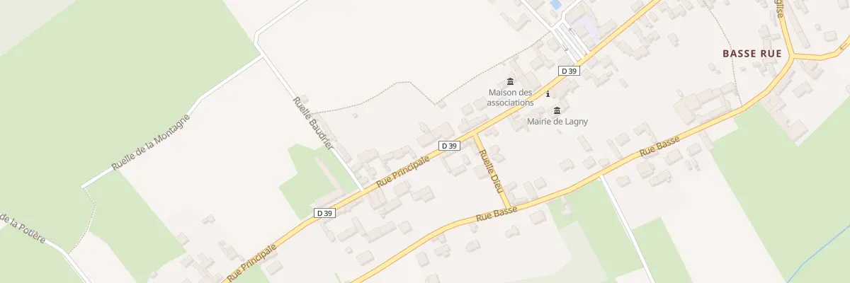 Plan du 789 Rue Principale à Lagny