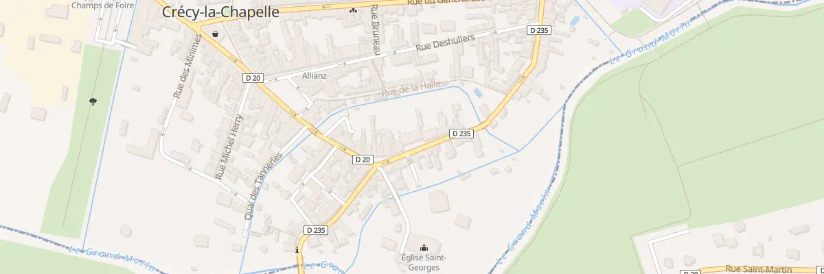 Plan du 7 Rue du Barrois à Crécy-la-Chapelle