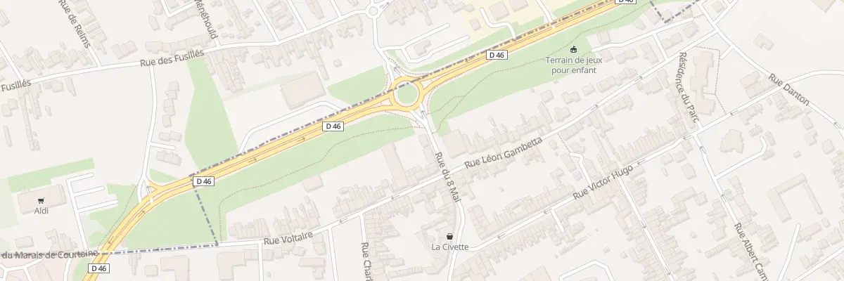 Plan du 43 Rue du 8 Mai à Billy-Montigny